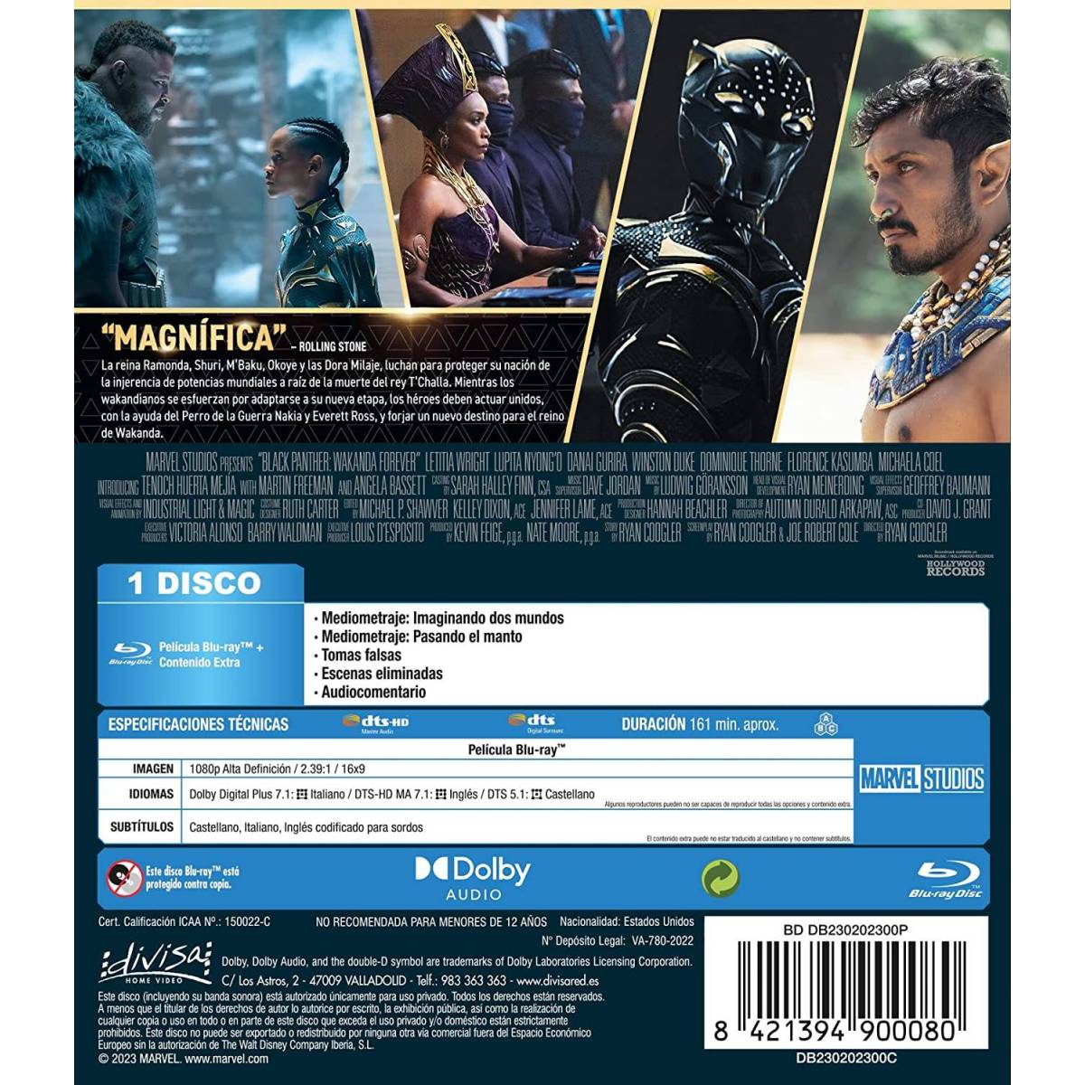 Black Panther Wakanda Forever Blu Ray