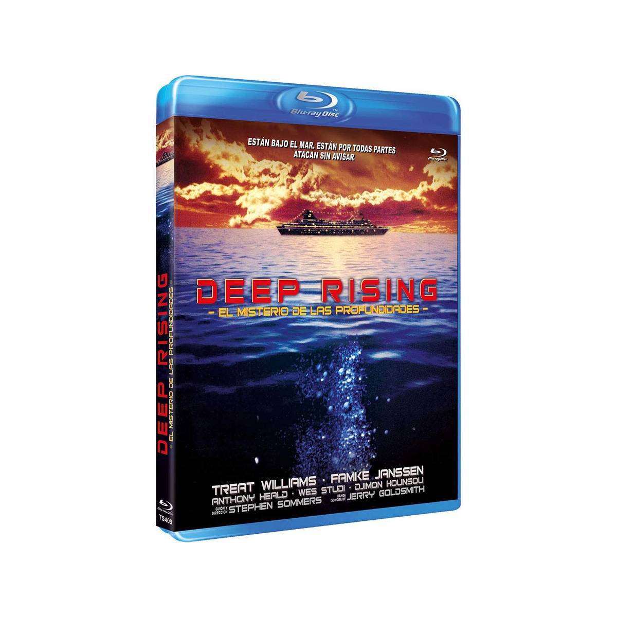 Deep Rising Blu Ray El Misterio De Las Profundidades