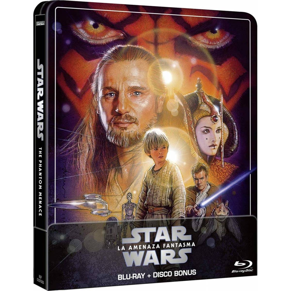 La Guerra De Las Galaxias Episodio I La Amenaza Fantasmas Blu Ray