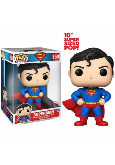 Funko pop dc comics superman 10pulgadas