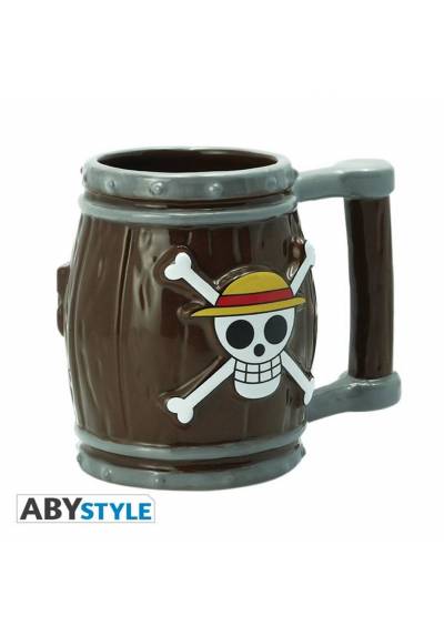 Taza 3d abysse one piece barril