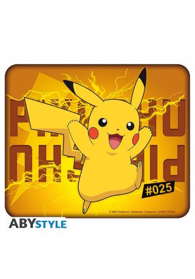 Alfombrilla abystyle pokemon -  pikachu  025