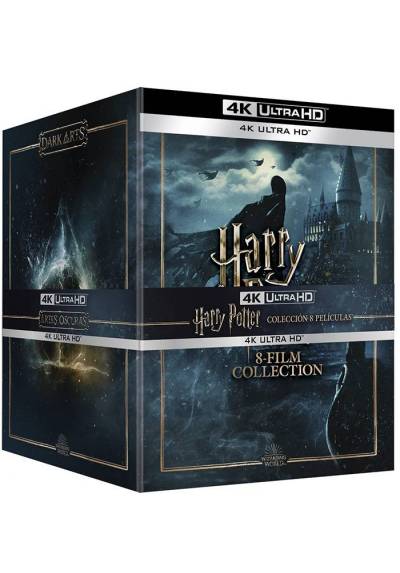 Pack Harry Potter: Coleccion Completa (Ed. Artes Oscuras) (Blu-ray 4K Ultra HD)