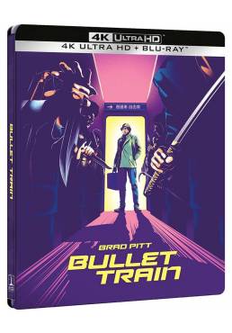 Bullet Train (4K UHD + Blu-ray - Ed. especial metalica + Postales)