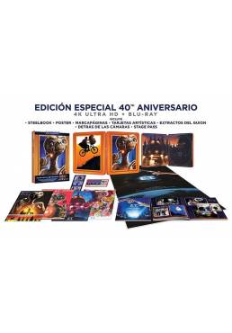 E.T. El Extraterrestre (4K UHD + Blu-ray - Ed. Especial metalica) (E.T. The Extra-Terrestrial)