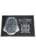 Felpudo Negro Welcome to Dark Side - Star Wars   (40 X 60 X 2)