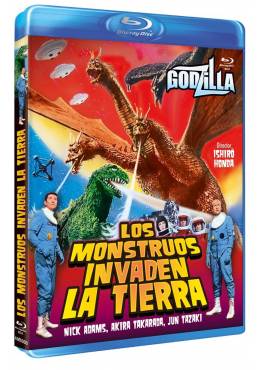 Los monstruos invaden la Tierra (Blu-ray) (Bd-R) (Godzilla vs. Monster Zero)