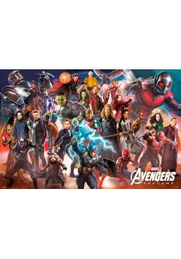 Poster Endgame Line - Los Vengadores (POSTER 61x91.5)