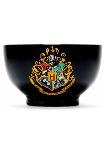 Bol Escudo Hogwarts  Negro - Harry Potter