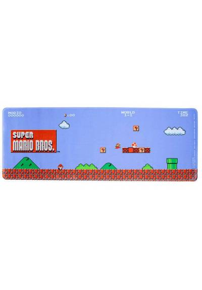 Alfombrilla Raton XXL - Super Mario Bros (80cm x 35 cm x 4 mm)