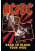 Poster Back in Black 80 - AC/DC (POSTER 61 x 91,5)