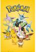 Poster Eevee Evolucion - Pokemon (POSTER 61 x 91,5)