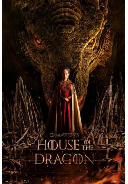 Poster Rhaenyra Targaryen - La casa del Dragon (POSTER 61 x 91,5)