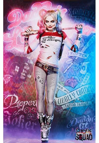 Poster Harley Quinn - Escuadron Suicida (POSTER 61 x 91,5)