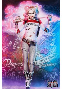 Poster Harley Quinn - Escuadron Suicida (POSTER 61 x 91,5)