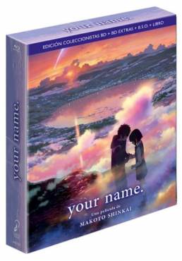 Your Name (Blu-Ray + Ed. Coleccionista Bd + Bd Extra + B.O.S + Libros) (Kimi No Na Wa)