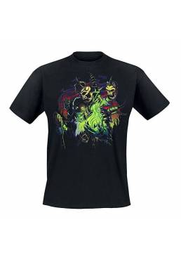 Camiseta Negra Chico World of Warcraft Gul'dan (Talla XXL)