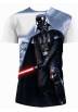 Camiseta Azul/Negro Chico Darth Vader (Talla L)