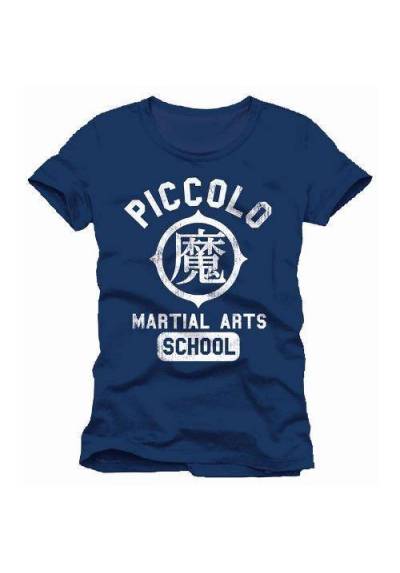 Camiseta Azul Marino Chico Piccolo - Bola de Dragon Z (Talla L)