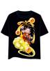 Camiseta Negra Chico Son Goku Adulto - Bola de Dragon Z (Talla XXL)