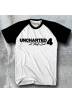 Camiseta Blanca Chico Logo A Thief´s End - Uncharted 4 (Talla L)