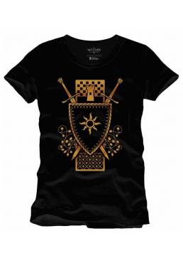 Camiseta Negro Chico Nilfgaard - The Witcher (Talla S)