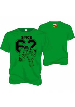 Camiseta Verde Chico Since 62 - Hulk (Talla M)