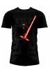 Camiseta Negra Chico Kylo Ren sable - Star Wars (Talla S)