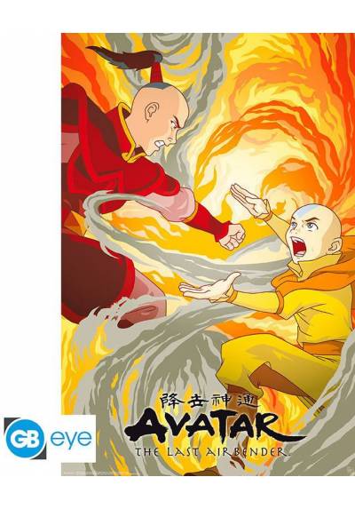 Poster Aang vs Zuko - Avatar (POSTER 61 x 91,5)