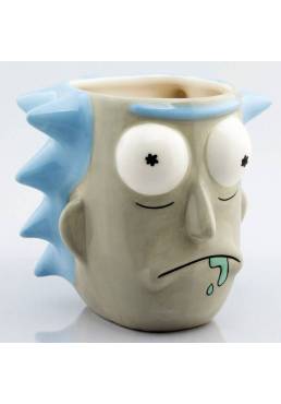 Taza 3D Rick Sanchez - Rick and Morty