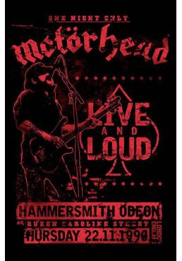 Poster Live and loud - Motorhead (POSTER 61 x 91,5)