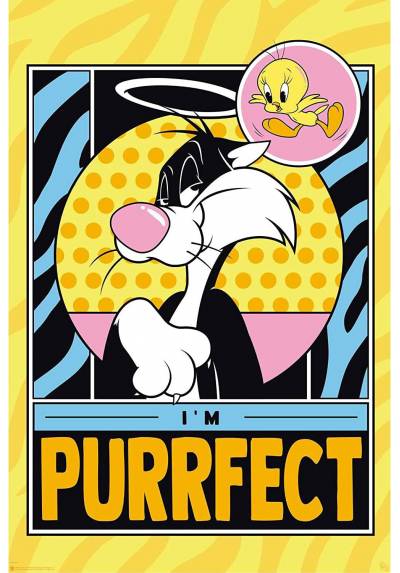 Poster Piolin & Silvestre - Looney Tunes (POSTER 61 x 91,5)