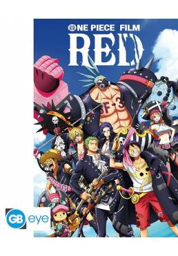Poster Full Crew - One Piece Film: Red (POSTER 61 x 91,5)