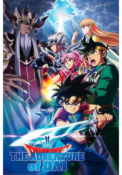 Poster Dai vs Dark King - Dragon Quest Dai (POSTER 61 x 91,5)