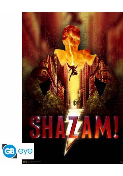 Poster Shazam Furia de los Dioses - DC COMICS (POSTER 61x91.5)