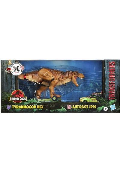 Figuras hasbro tyrannocon rex + autobot