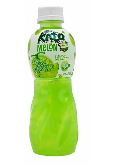 Kato: Lychee Juice With Nata De Melon