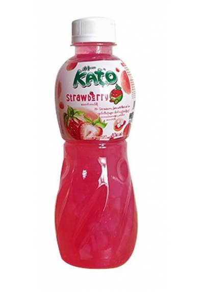 Kato: Lychee Juice With Nata De Fresa