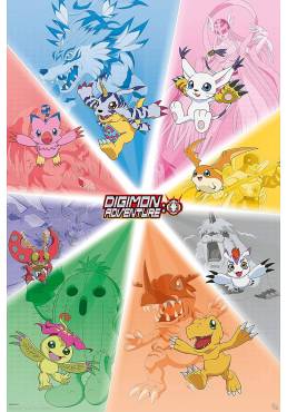 Poster Grupo Digimon - Digimon (POSTER 61 x 91,5)