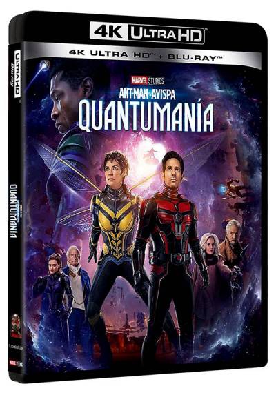 Ant-Man y la Avispa: Quantumania (4K UHD + Blu-ray) (Ant-Man and The Wasp: Quantumania)