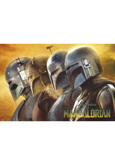 Poster Mandalorianos - Star Wars The Mandalorian (POSTER 91,5 x 61)
