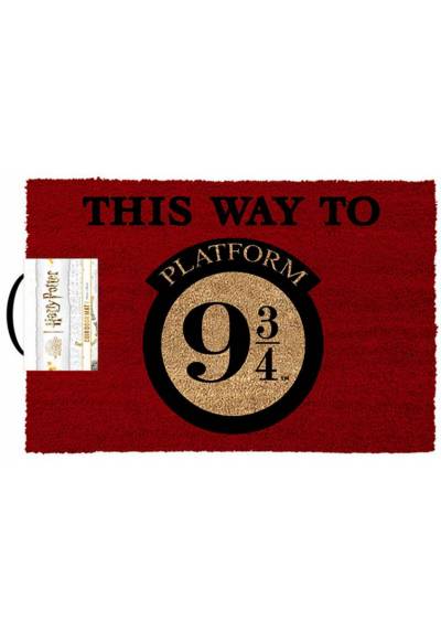 copy of Felpudo Harry Potter - Plataforma 9 3/4 (40 X 60 X 2)