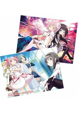 Set 2 Chibi Posters Puella Magi Madoka Magica (POSTER 52x38)