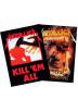 Set 2 Chibi Posters Kill'Em All/Fire Guy  - Metalica (POSTER 52x38)