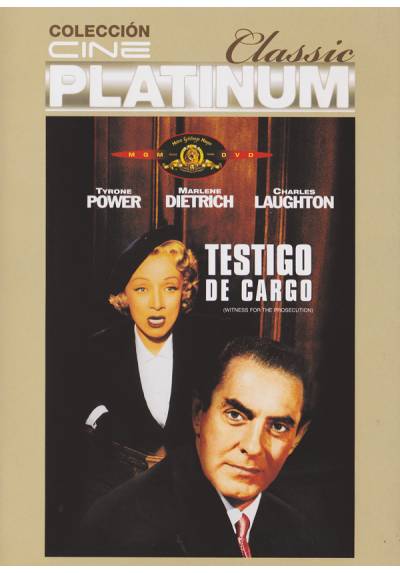 copy of Testigo De Cargo (Blu-Ray) (Bd-R) (Witness For The Prosecution)
