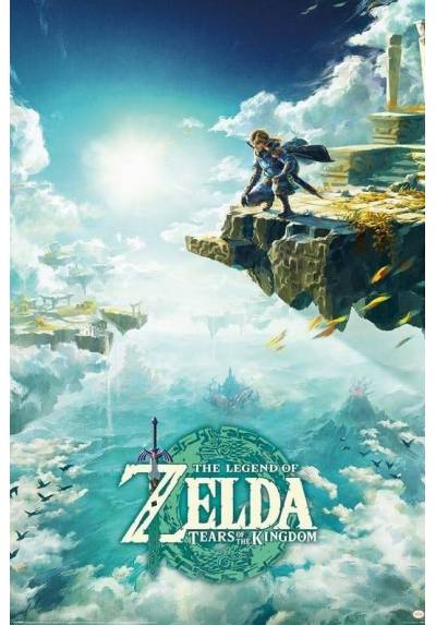 Poster Lagrimas del Reino - La Leyenda de Zelda (POSTER 61 x 91,5)