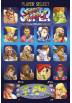 Poster Player Select - Street Fighter (POSTER 61 x 91,5)