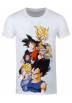 Camiseta Blanca Niño Dragon Ball Z (Talla 12-13)