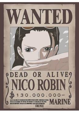 Poster Wanted Nico Robin - One Piece (POSTER 52x38)