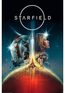 Poster Viaje a traves del espacio - Starfield (POSTER 61 x 91,5)